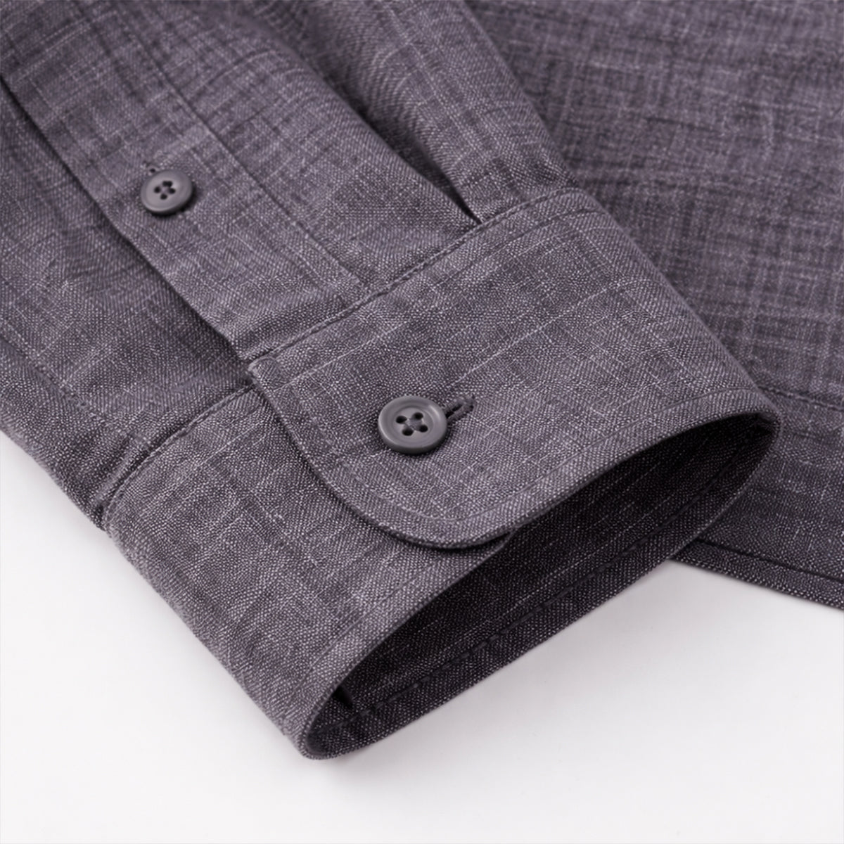 The Cedar Ridge Hill Men’s Trendy Loose Fit Linen Button-Up Shirt