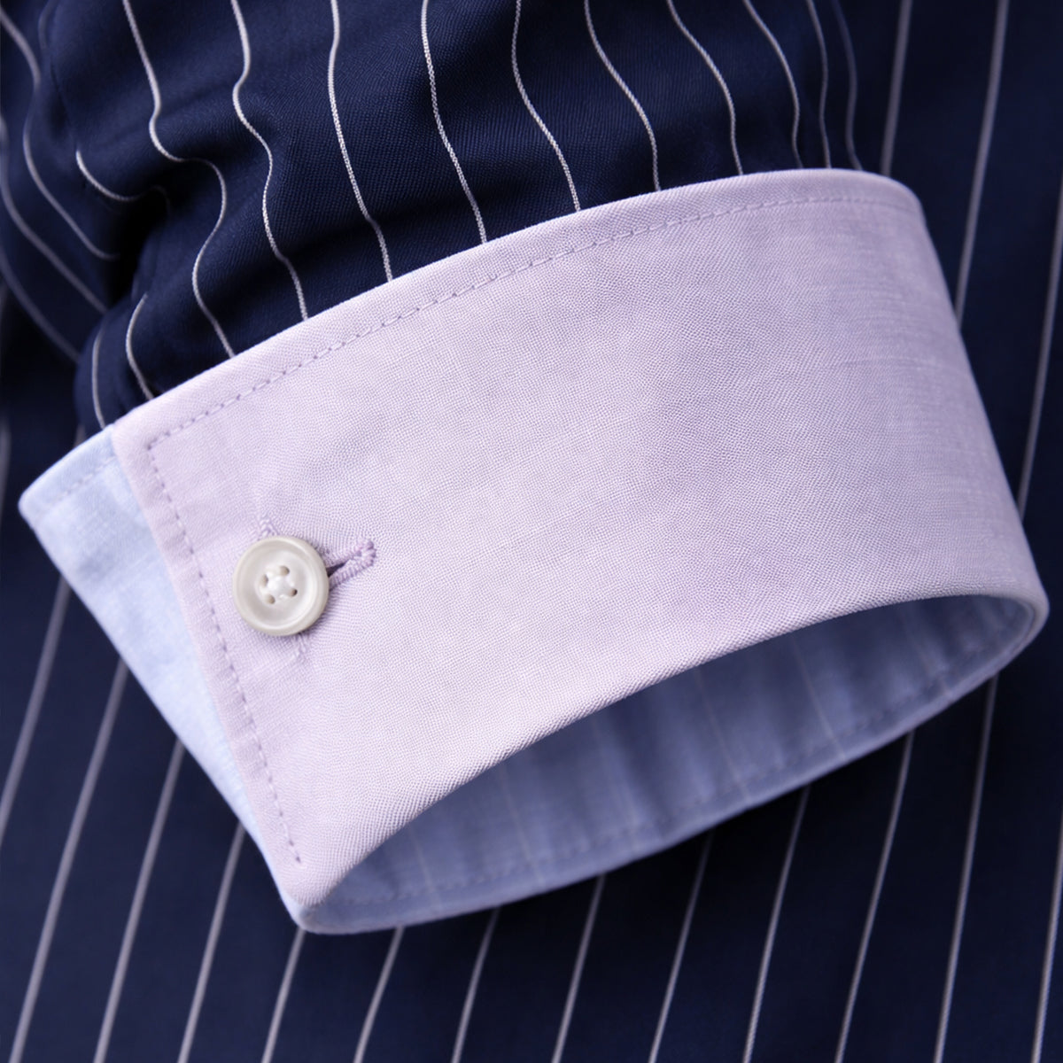 The Sorrento Men’s Trendy Slim Fit Striped Button-Up Shirt