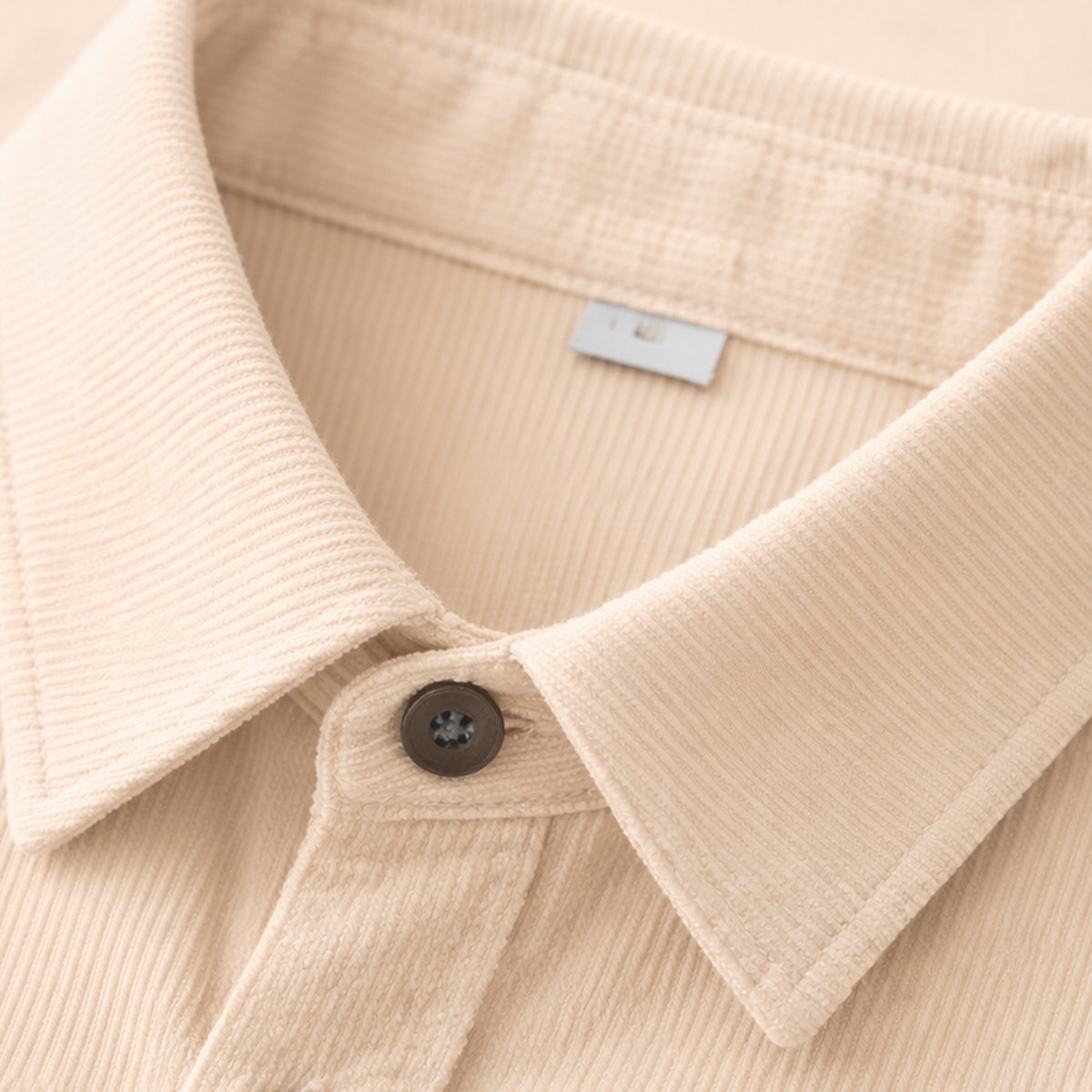 The Appenzell Men’s Solid Colour Casual Corduroy Shirt