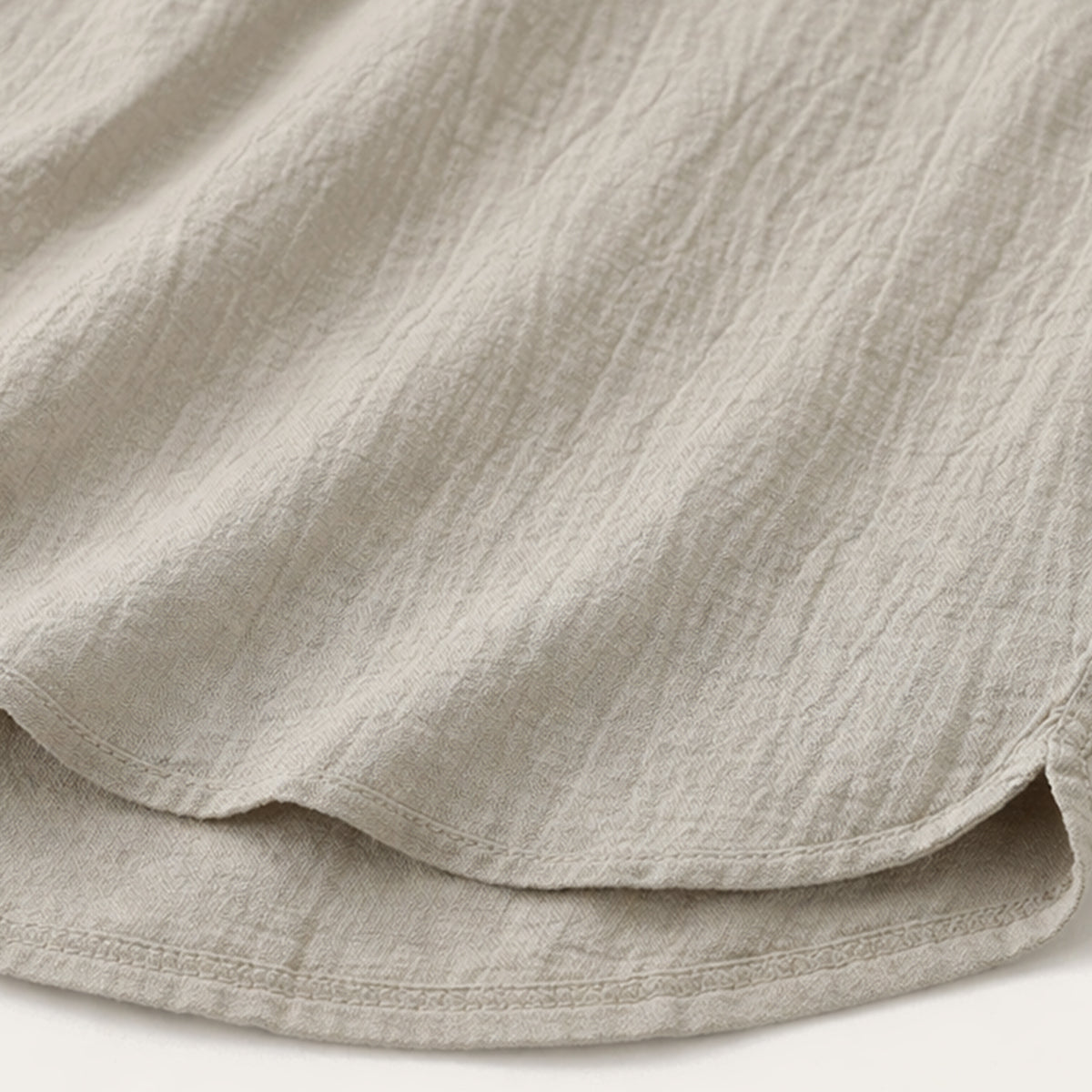 The Inverness Men’s Soft Cotton Linen Henley Shirt