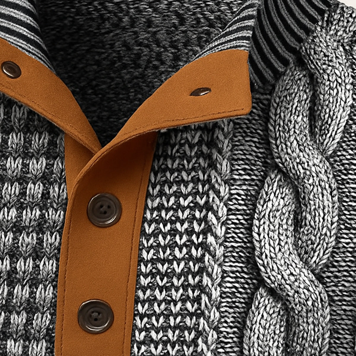 The Kingsley Men’s Luxury Knit Sweater