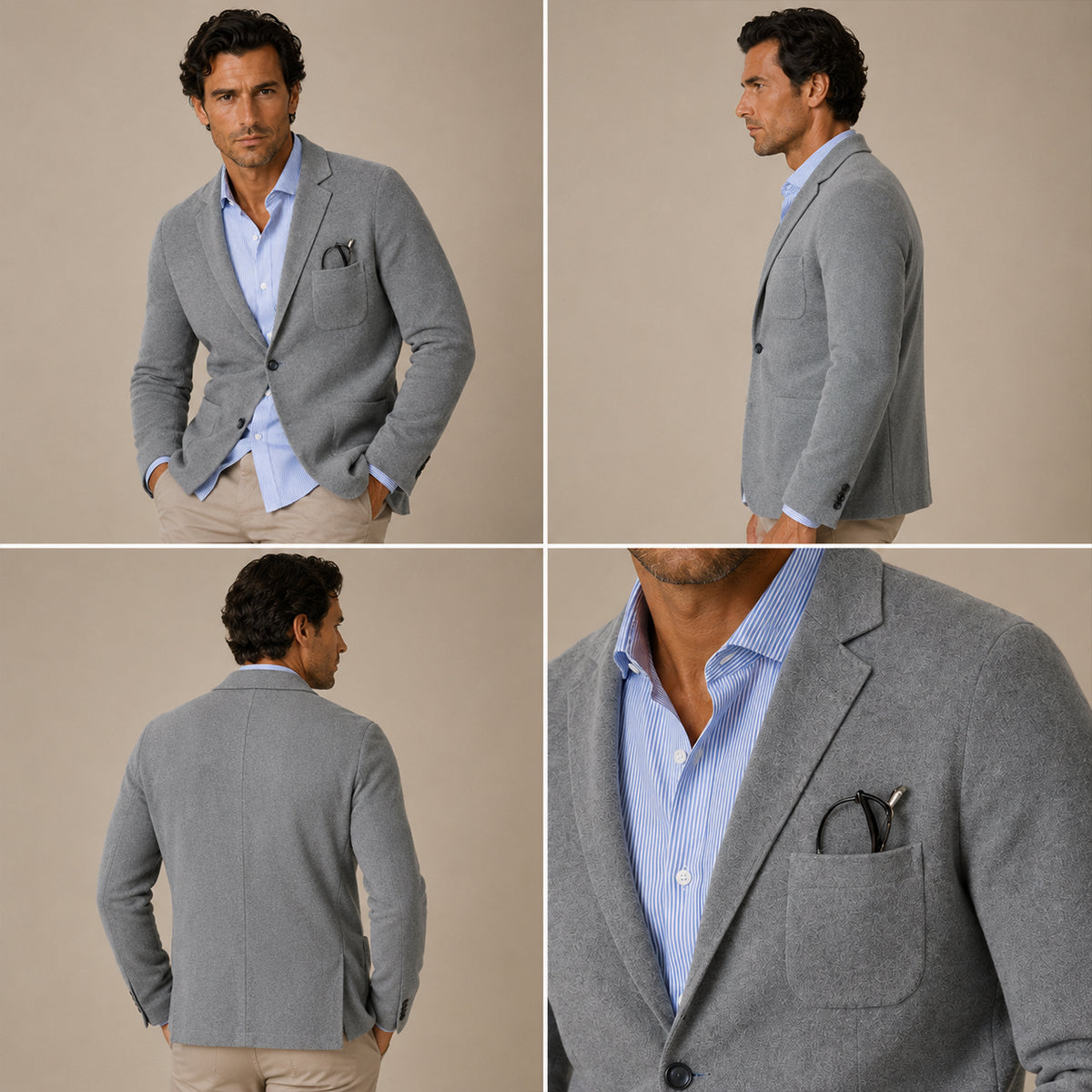 The Corsica Linen Summer Blazer - Wedding Guest Men - Formal Occasions