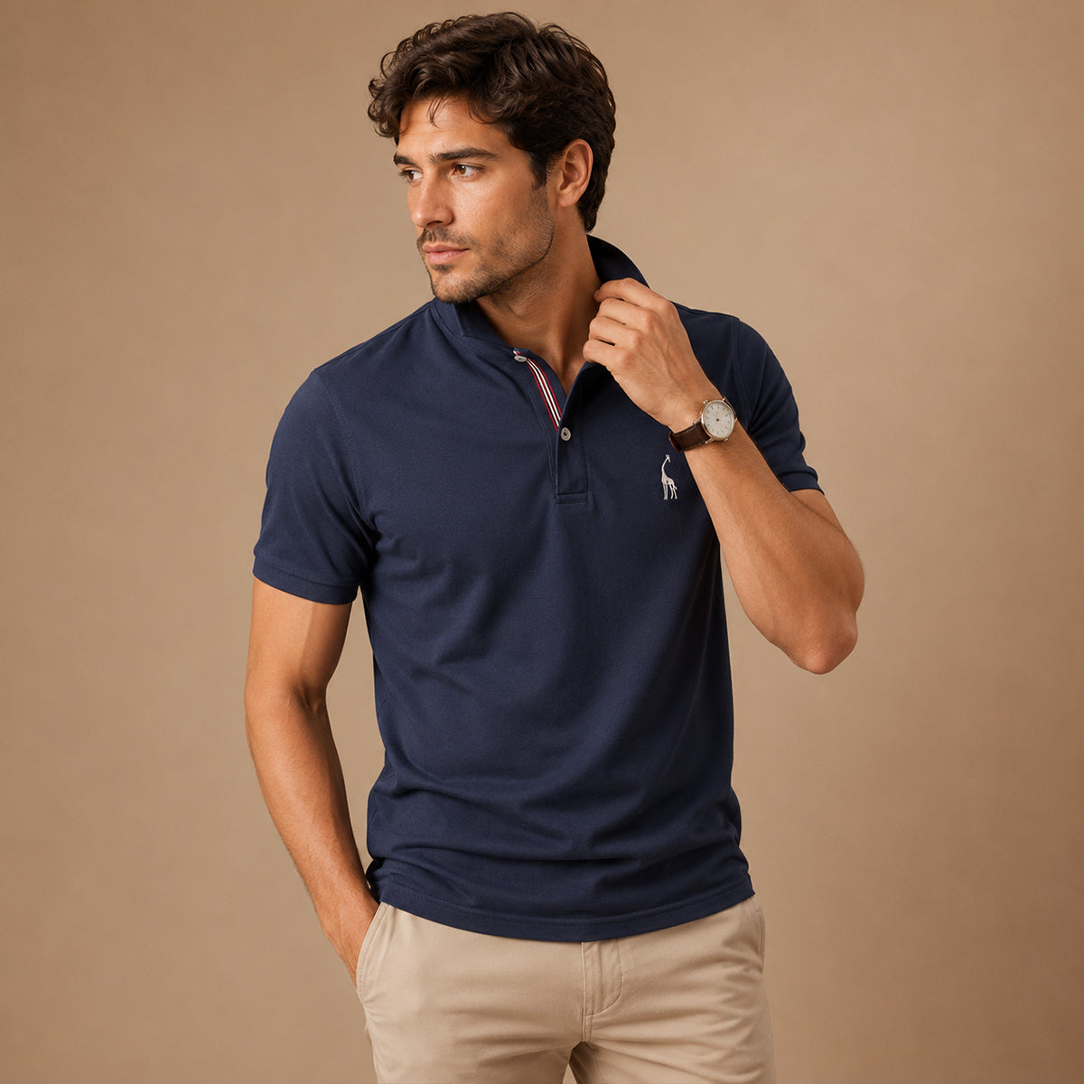 The Treviso Men’s Classic Cotton Polo Shirt