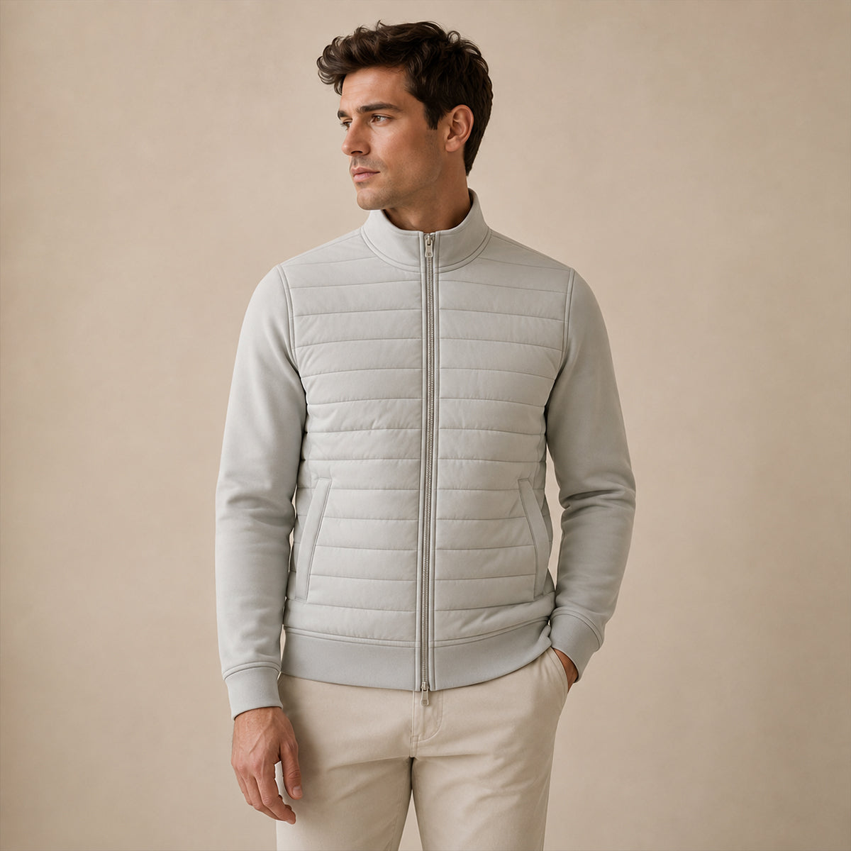 The Vendôme Casual Elegant Bomber Jacket for Men