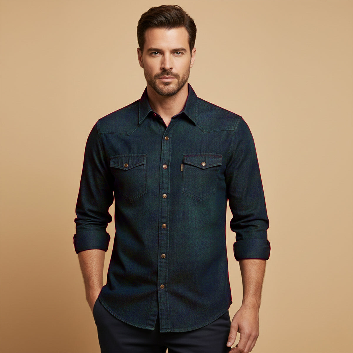 The Ashford Denim Shirt for Men