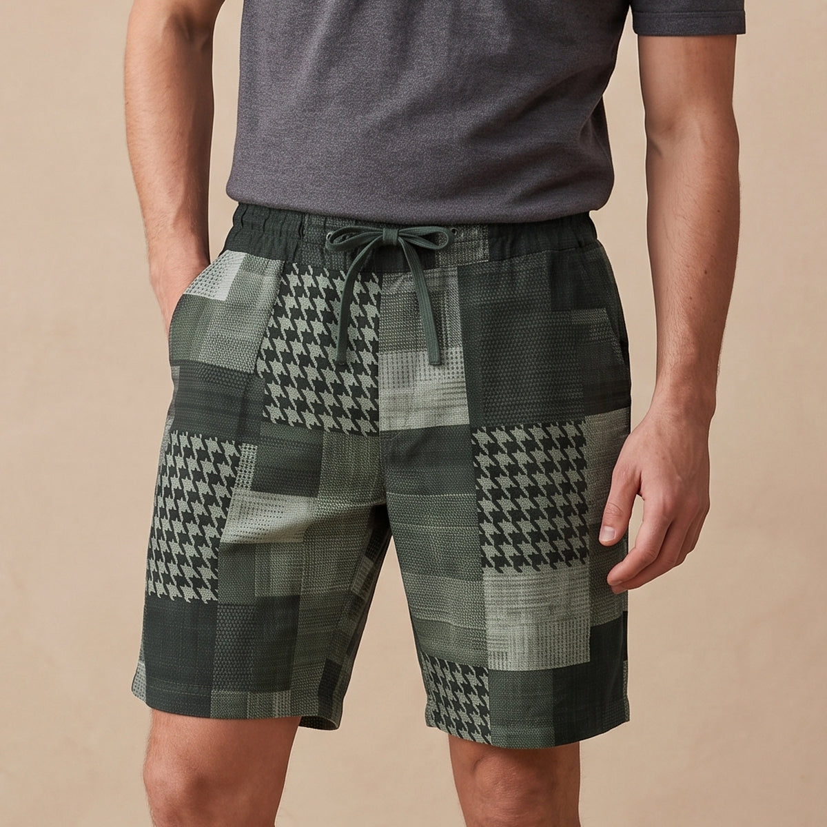 The Oakwood Men’s Colourful Casual Summer Drawstring Shorts