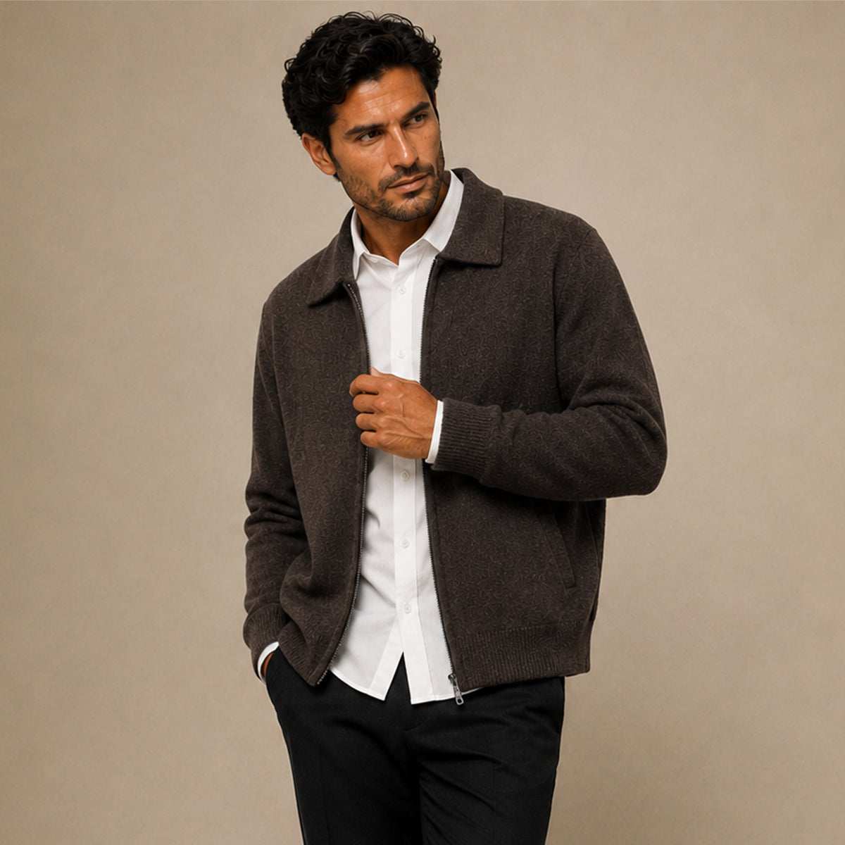 The Timberland Cashmere Sweater – Men's Soft Luxury Wool Knit Cardigan