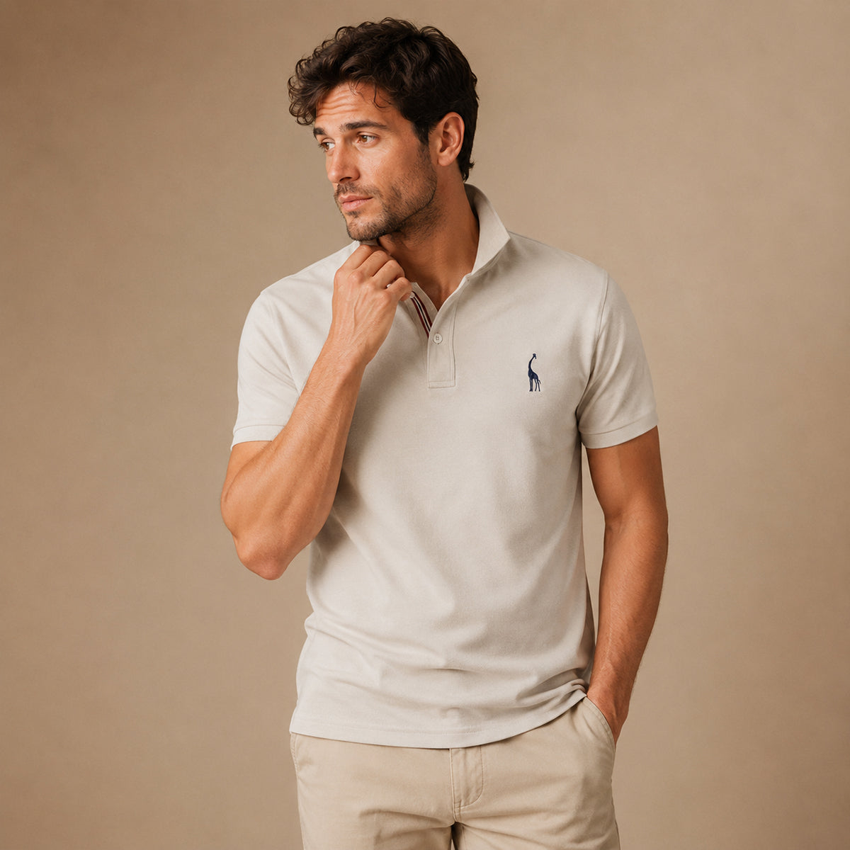 The Treviso Men’s Classic Cotton Polo Shirt