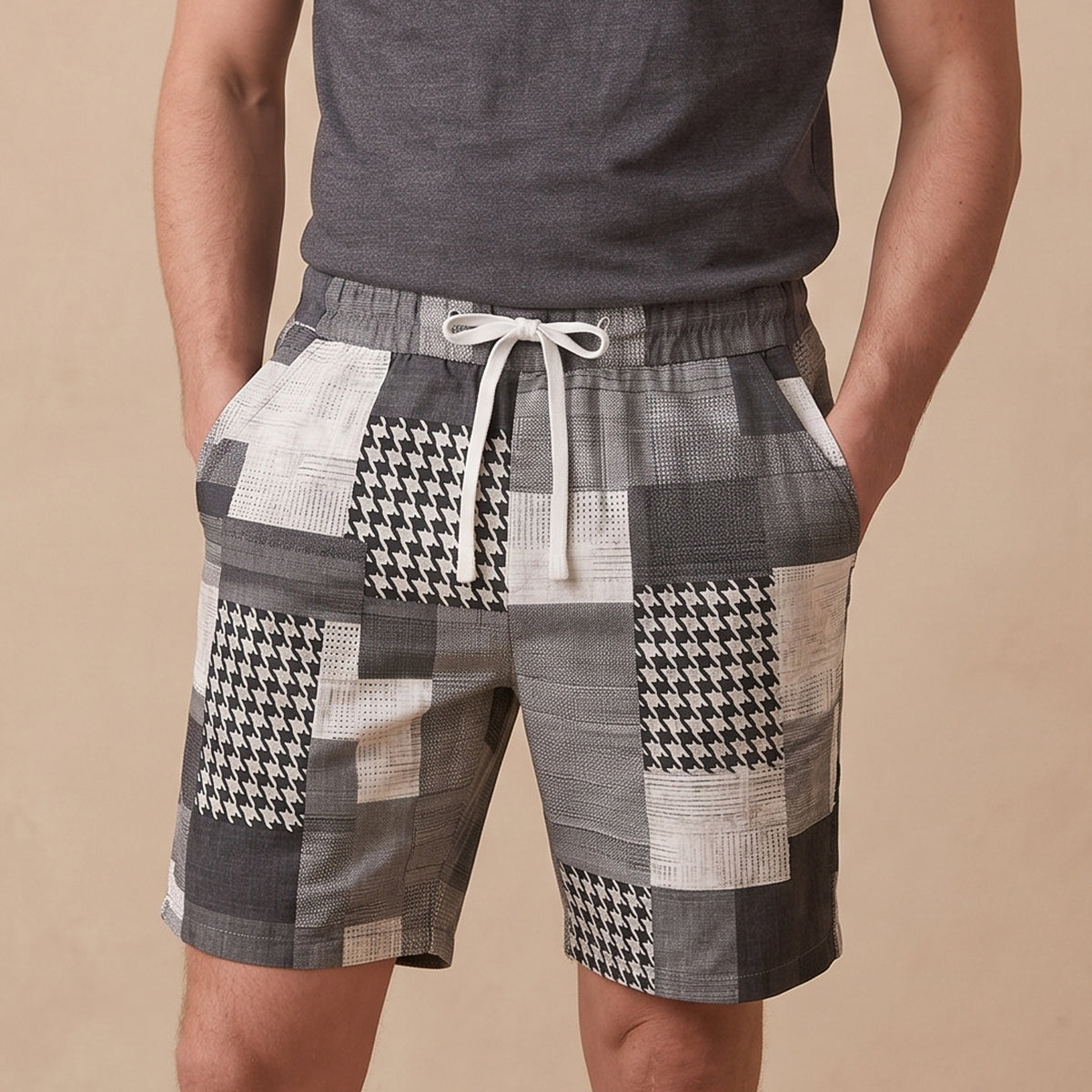 The Oakwood Men’s Colourful Casual Summer Drawstring Shorts
