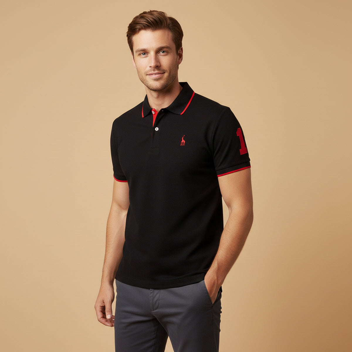 The Ash & Bunker Golf Polo Shirt for Men - Limited Edition