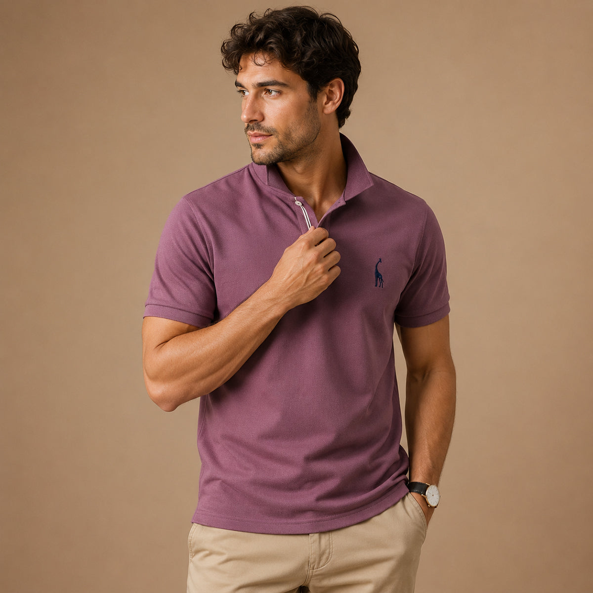 The Treviso Men’s Classic Cotton Polo Shirt