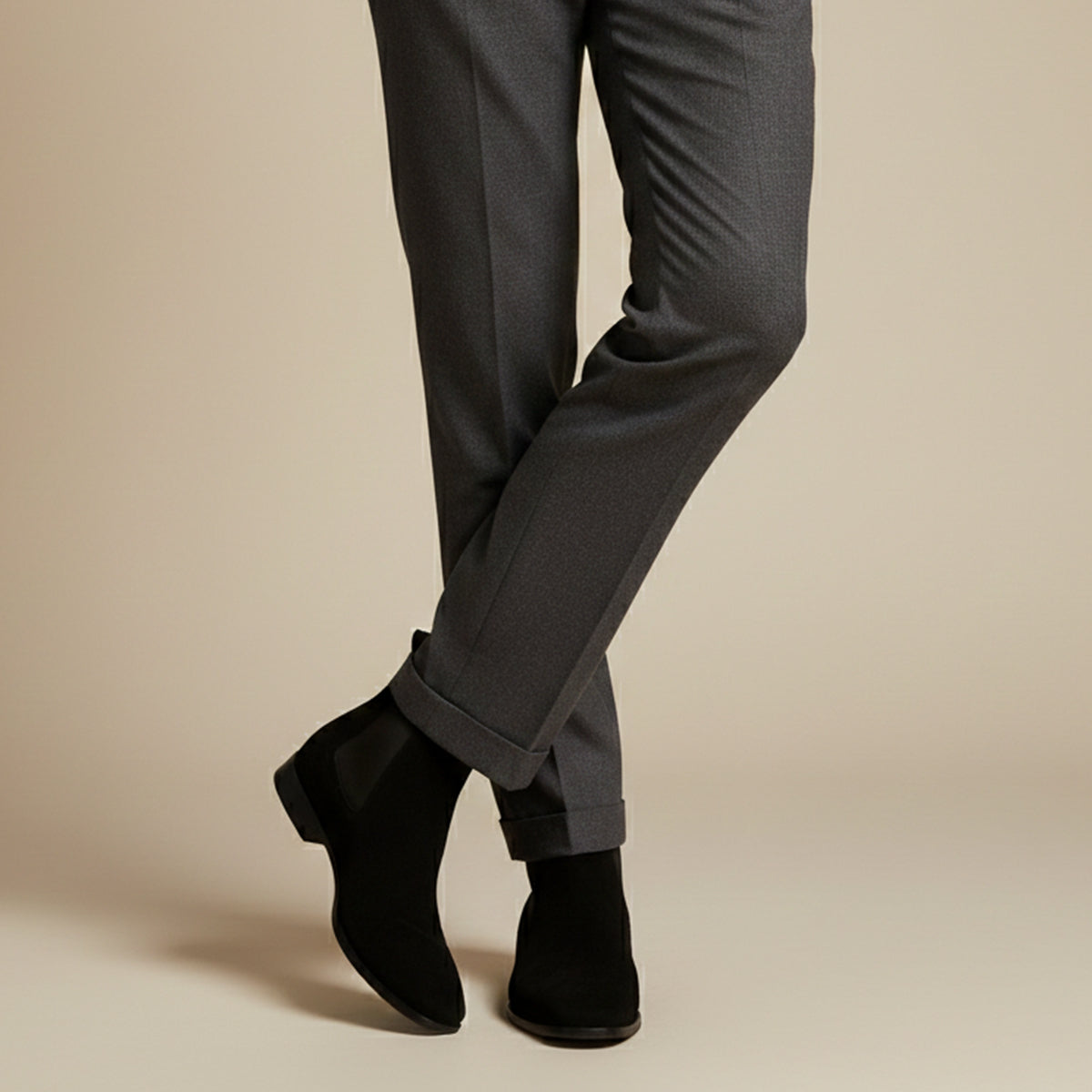 The Vienna Men’s Suede Chelsea Boots - Elegant Slip On Shoes