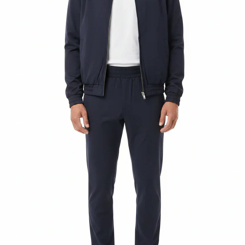 The Reno Men's Premium Tech Tracksuit Set - Navy Blue