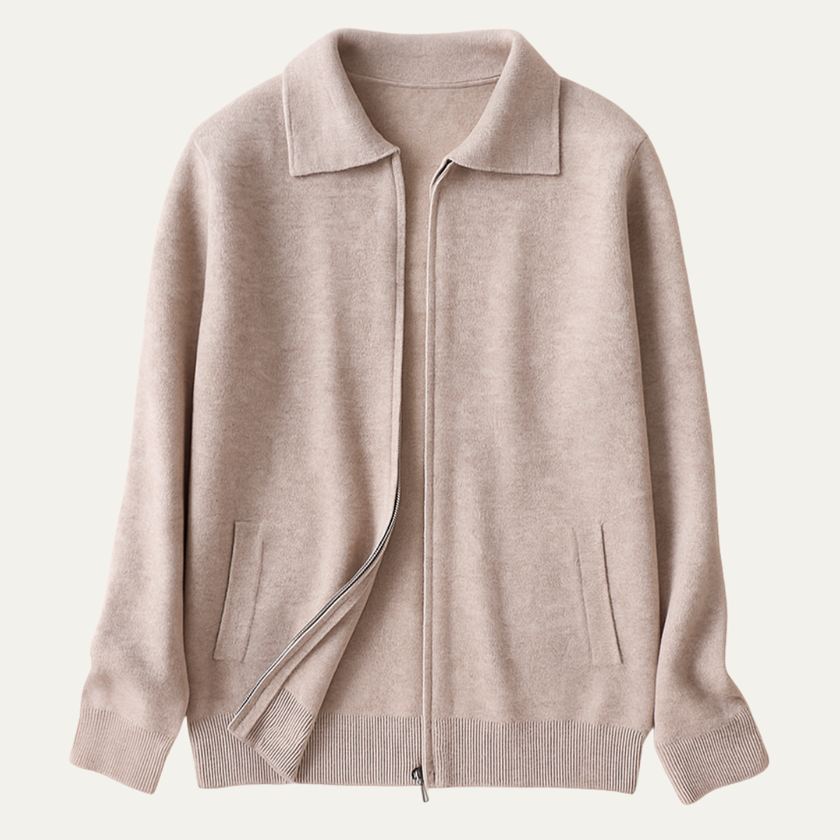 The Timberland Cashmere Sweater – Men's Soft Luxury Wool Knit Cardigan